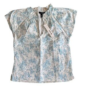 Aqua Women's Floral Top